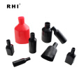 RHI PVC Größe anpassen Hängende Endkappen / Kleiderbügelkappen für Stahlstangen / Kunststoffbügelspitzen
